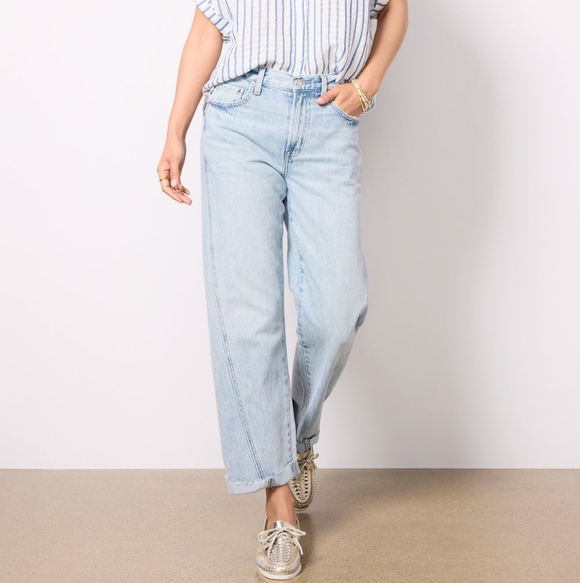 pistola Denim - pistola Light Wash Straight Leg Jeans